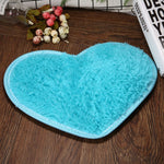 Heart Shape Non-slip Bath Mats Kitchen Carpet Home Decoration, 30*40CM, 40*50CM, 50*60CM, 60*70CM