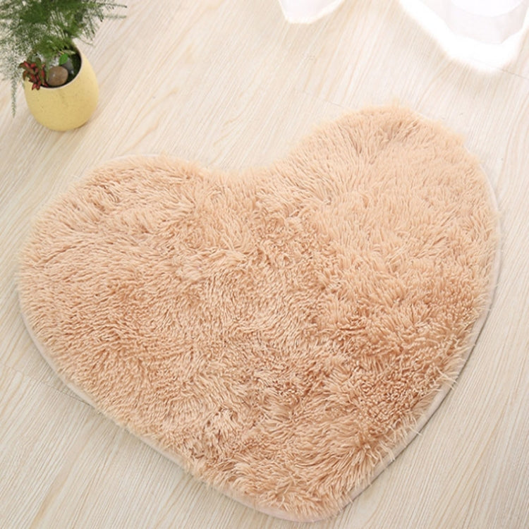Heart Shape Non-slip Bath Mats Kitchen Carpet Home Decoration, 40*50CM, 50*60CM, 60*70CM, 70*80CM