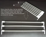 Foldable Free Installation Portable Household Mini Clothes Dryer, Mini Clothes Dryer