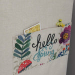 Cartoon Cotton and Linen Drum Roller Washing Machine Dust Cover, 83x60x60cm