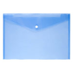 12 PCS A4 Clear Document Bag Paper File Folder Stationery School Office PP Case