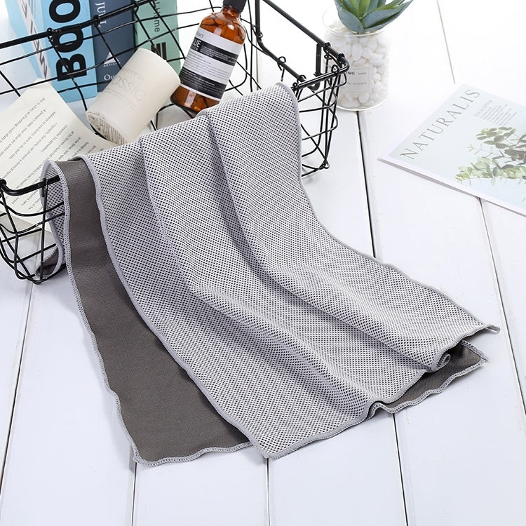 Absorbent Polyester Quick-drying Breathable Cold-skinned Fitness Sports Portable Towel, 30x100 Aluminum Foil Bag, 30x100 Zippered Bag, 30x100 Clasp Cup, 40x80 Round Cask, 30x100 Round Cask