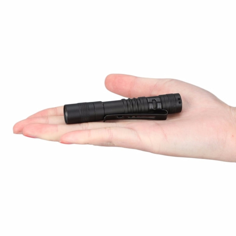 Mini LED Pen-shaped Strong Flashlight Pen Clip Torch, 9.1cm, 13.3cm