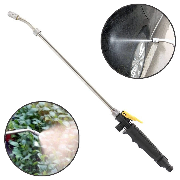 Garden Water Guns Stainless Steel Multifunction High Pressure Car Wash Spray Nozzle Hose Wand, 30cm, 48cm, 58cm, 72cm