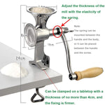Household Stainless Steel Manual Grinder Home Coffee Tools Grinding Mill Machine for Soy Peanut, Grinding Mill Machine