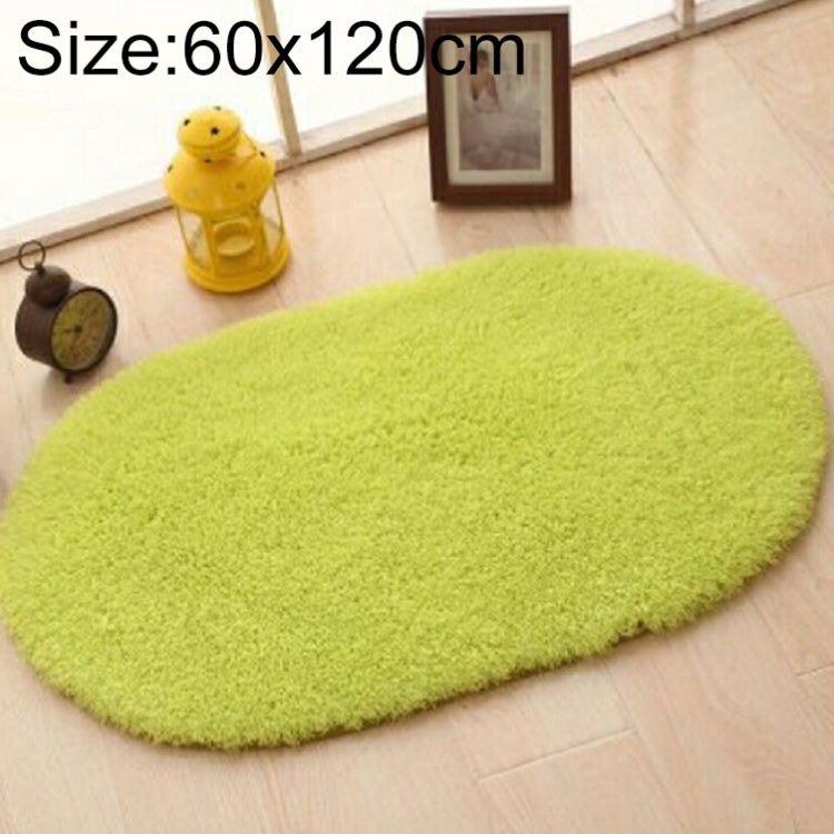 Faux Fur Rug Anti-slip Solid Bath Carpet Kids Room Door Mats Oval  Bedroom Living Room Rugs, 40x60cm, 50x80cm, 60x90cm, 60x120cm, 80x120cm, 80x160cm