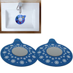 Sewer Floor Drain Pool Plug Silicone Waterproof Bathtub Plug, Marine Life A, Marine Life B, Football, Snowflake, Motion