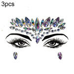 3 PCS  Forehead Green Masquerade Makeup Acrylic Face Sticker, YT-01, YT-01-1, YT-01-2, YT-01-3, YT-01-4, YT-01-5, YT-01-6, YT-02, YT-03, YT-04, YT-05, YT-07, YT-08, YT-10, YT-11, YT-12, YT-13, YT-14, YT-15, YT-16, YT-17, YT-18, YT-19, YT-20, YT-21, YT-...