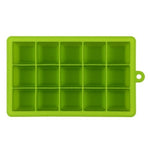 15 Grids DIY Big Ice Cube Mold Square Shape Silicone Ice Tray Fruit Ice Cream Maker