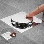 Foot-operated Bouncing Floor Drain From Gravity Deodorant Bouncing Floor Drain