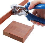 RUITOOL V-shaped Fold Pliers 90 Degree Angle Pliers Clamp Strip Edge Band Strip Pliers