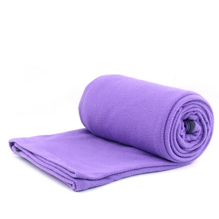 Outdoor Fleece Sleeping Bag Camping Trip Air Conditioner Dirty Sleeping Bag Separated By Knee Blanket During Lunch Break, Extra Thick Section (Plaid Cloth), Thickened (Blue), Thickened (Army Green), Thickened (Grass Green), Thickened (Gray)            ...