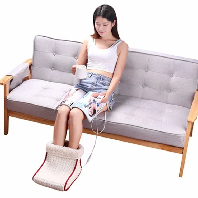 Electric Massageer Washable Heat Warmer Cushion Thermal Foot Warmer 5 Modes Heat Settings, Electric Massageer Foot Warmer