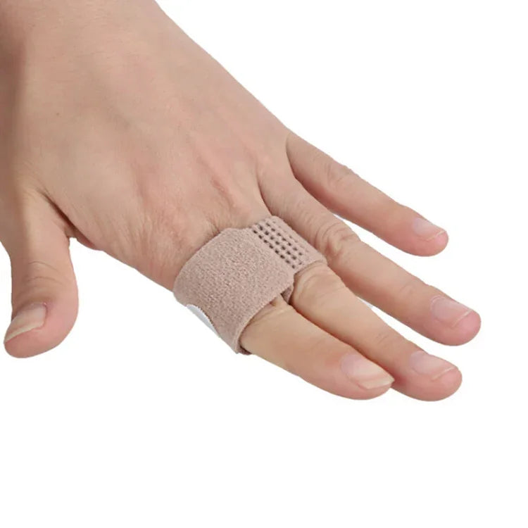10pcs Toe Finger Straightener Hammer Toe Hook and Loop Fastener Corrector Bandage Toe Separator Splint, Bandage Toe Separator Splint