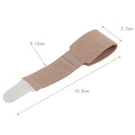 10pcs Toe Finger Straightener Hammer Toe Hook and Loop Fastener Corrector Bandage Toe Separator Splint, Bandage Toe Separator Splint