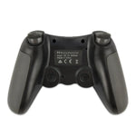 Rubberized Wireless Game Controller Bluetooth Handle for PS4 Host