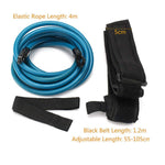 Swimming Resistance Strength Training Equipment Elastic Rope Swimming Equipment, 10 x 6 x 2m, 10 x 6 x 4m