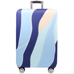 Travel Abrasion-resistant Elastic Luggage Protective Cover Suitcase Dust Covers, 18-21 inch, 22-24 inch, 25-28 inch, 29-32 inch