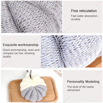 Portable Hanging Bath Flower Ball Soft Foaming Shower Massage Ball Body Exfoliating Bath Brush