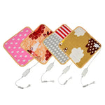 Animals Bed Heater Mat Heating Pad Winter Warmer Carpet Plush Electric Blanket Seat Heating Pad, 45x45cm 220V CN Plug