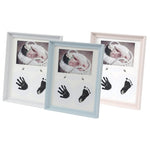 Desk Hanging Photo Frame PVC Baby Foot Hand Print Ink Pad Bedroom Wall Birthday Pictures Albums