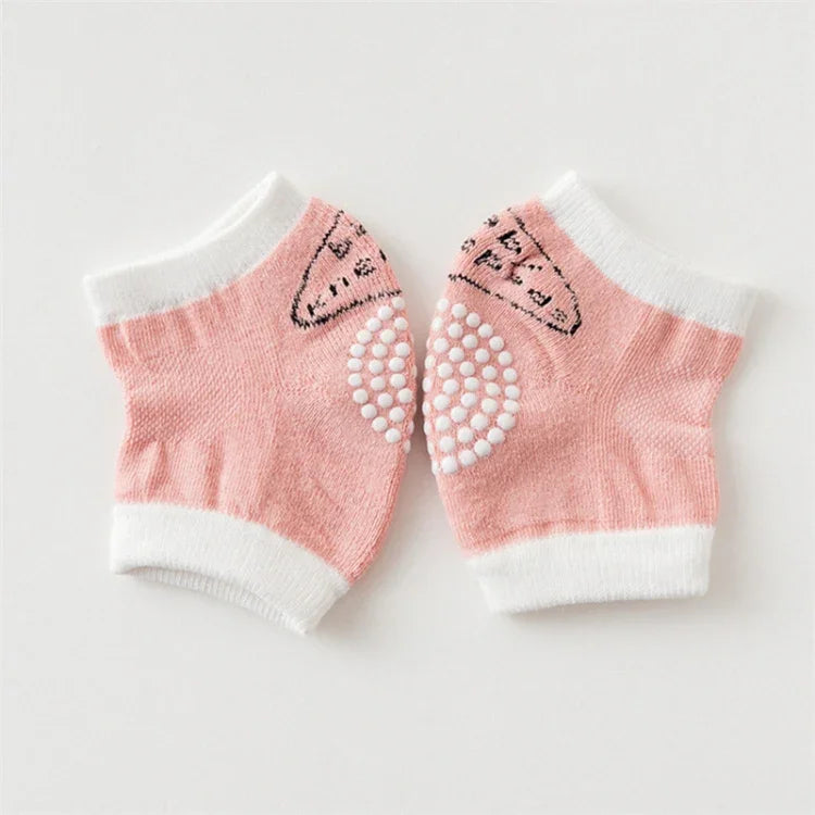 Babys Non-slip Kneecap Cotton Knee Pad Baby Crawling Knee Pads
