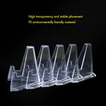 Acrylic Tripod Coin Display Badge Collection Rack, Tripod Coin Display Rack