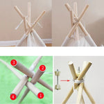 Children's Room Princess Tent Indoor Play House Folding Tent Toy, 1.35m
