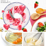 Multifunctional Food Processor Handheld Blender Detachable Magic Stick 5-speed Variable Speed Stainless Steel Cooking Stick, CN Plug, Handheld Blender