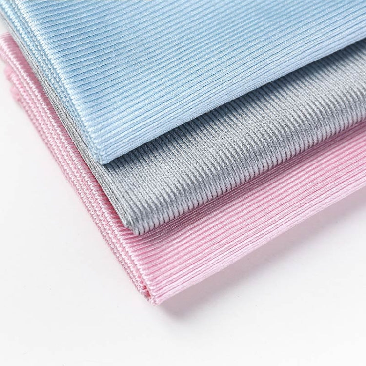 Microfiber Wipe Glass Non-Marking Cleaning Cloth, 30x30cm Blue, 40x40cm Blue, 40x60cm Blue, 30x30cm Pink, 40x40cm Pink, 40x60cm Pink, 30x30cm Grey, 40x40cm Grey, 40x60cm Grey