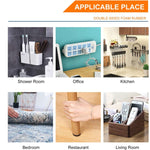 Square EVA Foam Double-sided Adhesive High-viscosity Sponge Sticker, 48 PCS  65x76x1.5mm