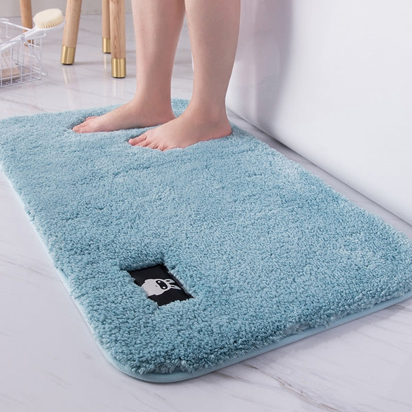 Bathroom Toilet Absorbent Bath Mat Carpet Bedroom Non-slip Foot Pad, 40x60cm, 50x80cm