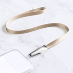 Power Vehicle Mobile Phone Anti-lost Lanyard With Patch,Style:, Hanging Neck Model, Crossbody Model