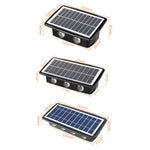 Solar Wall Lamp Outdoor Waterproof Up And Down Double-headed Spotlights, 4LED, 8LED, 6LED