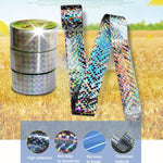 Double-sided Reflective Bird Repeller Ribbon Bird Chaser Garden Tool, 2.4 x 100m, 4.8 x 50m, 4.8 x 80m, 4.8 x 110m