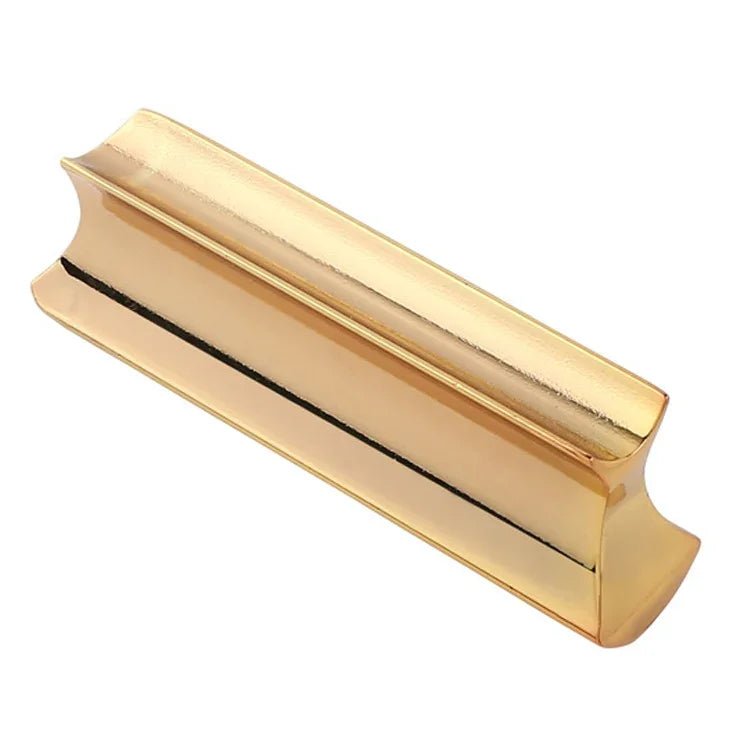 Metal Zinc Alloy Solid Guitar Slider Folk Slide Block, Metal 70mm(Silver), Metal 70mm(Gold)
