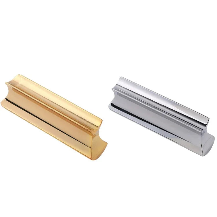 Metal Zinc Alloy Solid Guitar Slider Folk Slide Block, Metal 70mm(Silver), Metal 70mm(Gold)