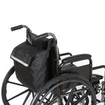 Outdoor Electric Wheelchair Armrest Storage Bag, 18x16x8 inches