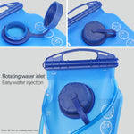 Rhinowalk Cycling Water Bag 2L/3L Full Opening Outdoor Drinking Water Bag Drinking Equipment, RK18101 blue 2L, RK18101 red 2L, RK18103 blue 3L