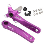 JIANKUN IXF Mountain Bike Hollow Crank Modified Single-plate Left and Right Cranks Crankshaft Bottom Axle, Left and Right Crank, Left and Right Crank+Bottom Bracket
