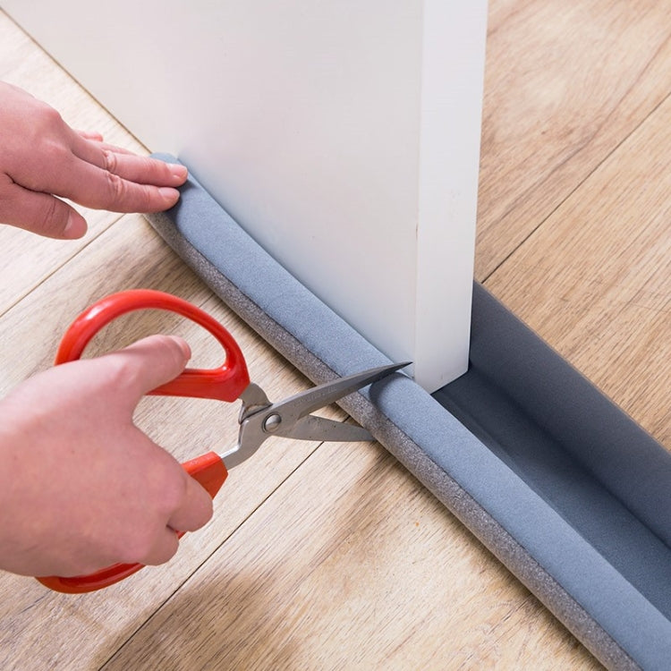 Door Gap Sealing & Sound Insulation Strip Door & Window Gap Wind-proof & Warm-keeping Paste Dust-proof Tape, Gray, White, Black