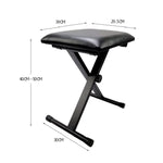 X-shaped Liftable Folding Bench for Musical Instruments, X-shaped Liftable Bench