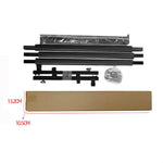 Foldable Long Metal Guitar Display Stand Shelf, Three Racks, Five Racks, Seven Racks, Nine Racks