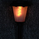 Solar Flame Dynamic Landscape Lamp LED Outdoor Garden Lawn Light