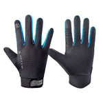 HSLEJP Outdoor Sports Breathable Touch Screen Antiskid Cycling Full Finger Gloves, M, L