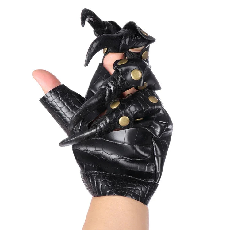 Halloween Carnival Ball Props Accessories Cosplay Dress Up Gloves Dragon Claw, Dragon Claw Gloves