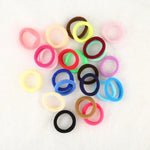 20pcs / Pack Girls Kids Rubber Bands Ponytail Holder Elastic Hair Bands