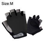 Summer Men Women Fitness Gloves Gym Weight Lifting Cycling Yoga Training Thin Breathable Antiskid Half Finger Gloves, M, XL, L, S