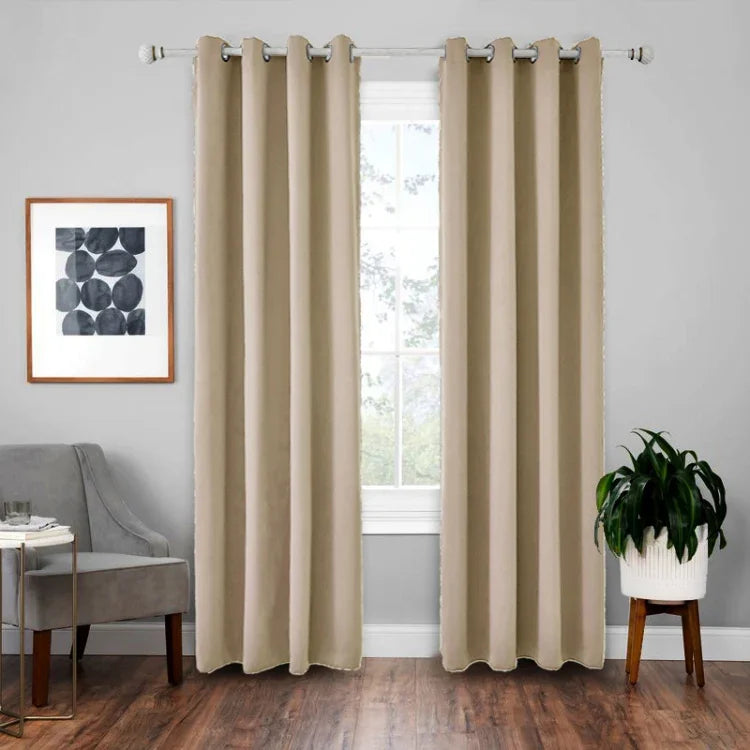 High-precision Curtain Shade Cloth Insulation Solid Curtain, 52x95 Inch（132x240CM）, 140x175, 42x63 Inch（107x160CM）, 140×240, 52×63 Inch（132×160CM）, 140x225