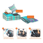 3 PCS Hot Vacuum Bag Storage Organizer Transparent Border Foldable Extra Large Seal Compressed Travel Saving Space Bags, 3 PCS 60 x 80cm, 3 PCS 70 x 100cm, 3 PCS  80 x 110cm